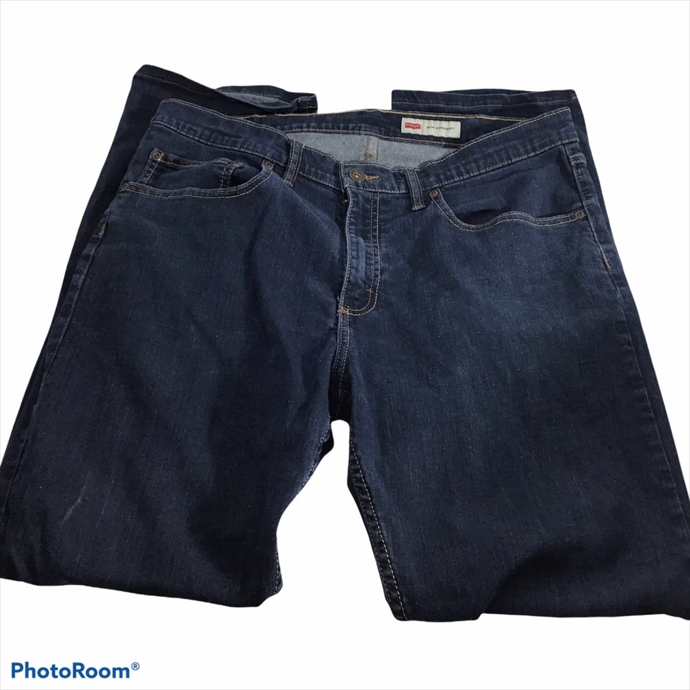 Wrangle Slim Straight  Blue Jeans Size 34/34